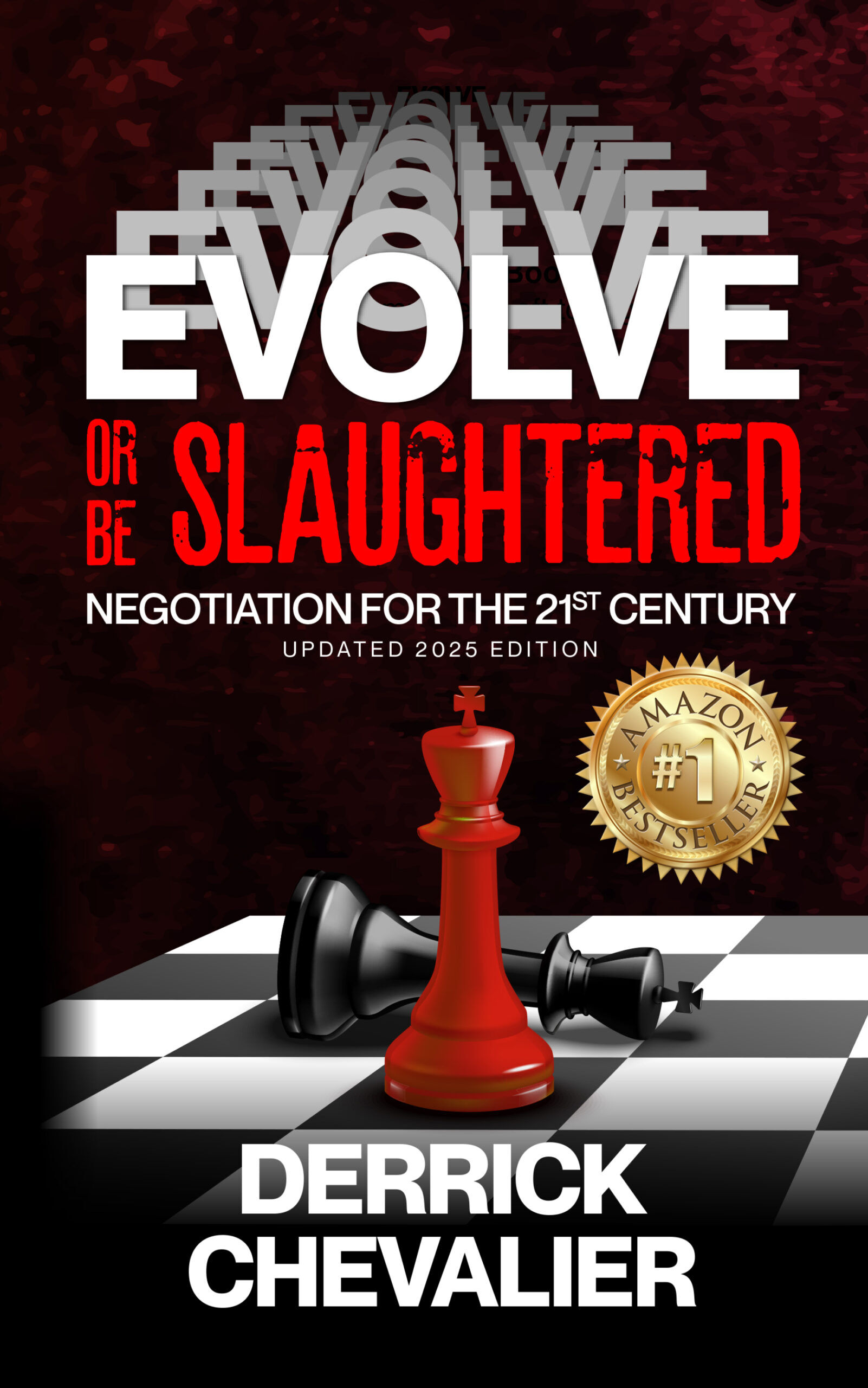 EVOLVE Book Cover w Amazon #1 Best Seller Badge